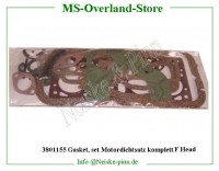 Gasket set F Head Motordichtsatz komplett 