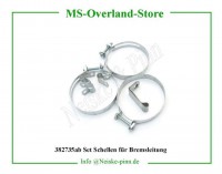  Set Schellen für Bremsleitung