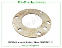 Druckplatte Radlager hinten M38 M38A1 CJ 