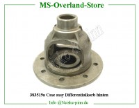 Case assy Differentialkorb hinten 
