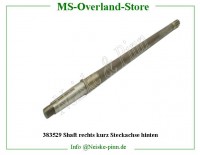 Shaft rechts kurz Steckachse hinten 