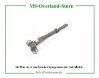Arm and bracket Spiegelarm mit Fuß M38A1