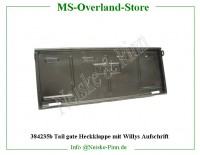 Tail gate Heckklappe mit Willys 