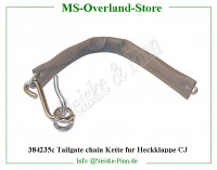 Tailgate chain Kette für Heckklappe CJ 