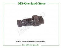 Screw Ventileinstellschraube 