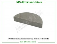 Key nur Zahnradsteuerung Keil in Nockenwelle 