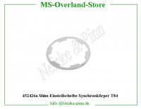 Shim Einstellscheibe Synchronkörper T84