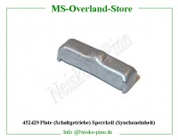 Plate (Schaltgetriebe) Sperrkeil (Synchoneinheit) 3 Stück