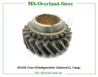 Gear (Schaltgetriebe) Zahnrad (2. Gang) 