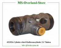 Cylinder wheel 3/4