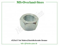 Nut Mutter(Einstellschraube Bremse