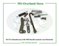 Handbremse früh MB Handbremsfeder und Kleinteile kit