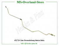 Line Bremsleitung hinten links 