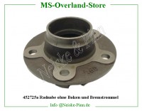 Radnabe ohne Bolzen und Bremstrommel Seal Tested