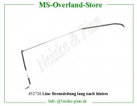 Line Bremsleitung lang nach hinten 