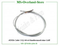 Cable CJ2,3 48-64 Handbremsseil ohne Griff 