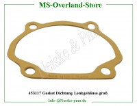 Gasket Dichtung Lenkgehäuse groß 