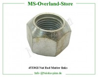 Nut Rad Mutter  links  Set 5tlg. (5 St.ein Rad)