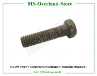 Screw (Vorderachse) Schraube (Mitnehmerflansch) 
