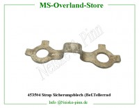 Strap Sicherungsblech (Bef.Tellerrad