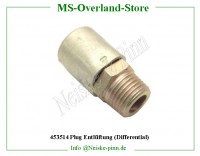 Plug Entlüftung (Differential) 