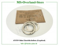 Shim Einstellscheiben (Kegelrad) 