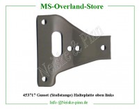 Gusset (Stoßstange) Halteplatte oben links 