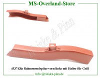 Rahmenendspitze vorn links mit Halter für Grill 