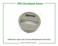 Door Light rechts Tarn/Tarn Rücklichtdeckel CB marked