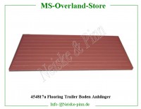 Flooring Trailer Boden Anhänger 