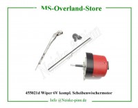 Wiper 6V kompl. Scheibenwischermotor 