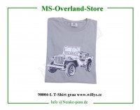 T-Shirt grau www.willys.cc