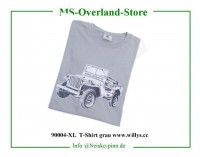 T-Shirt grau www.willys.cc