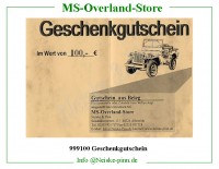 Geschenkgutschein 100 EUR 